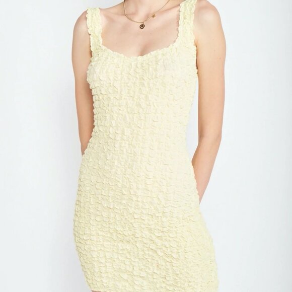 Emory Park Amy Blue Popcorn Dress, M - Picture 10 of 11